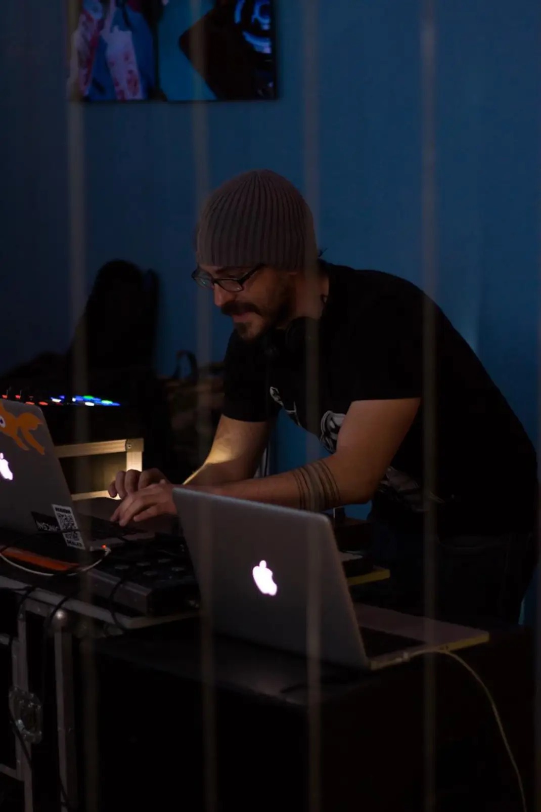 Daniel DJing