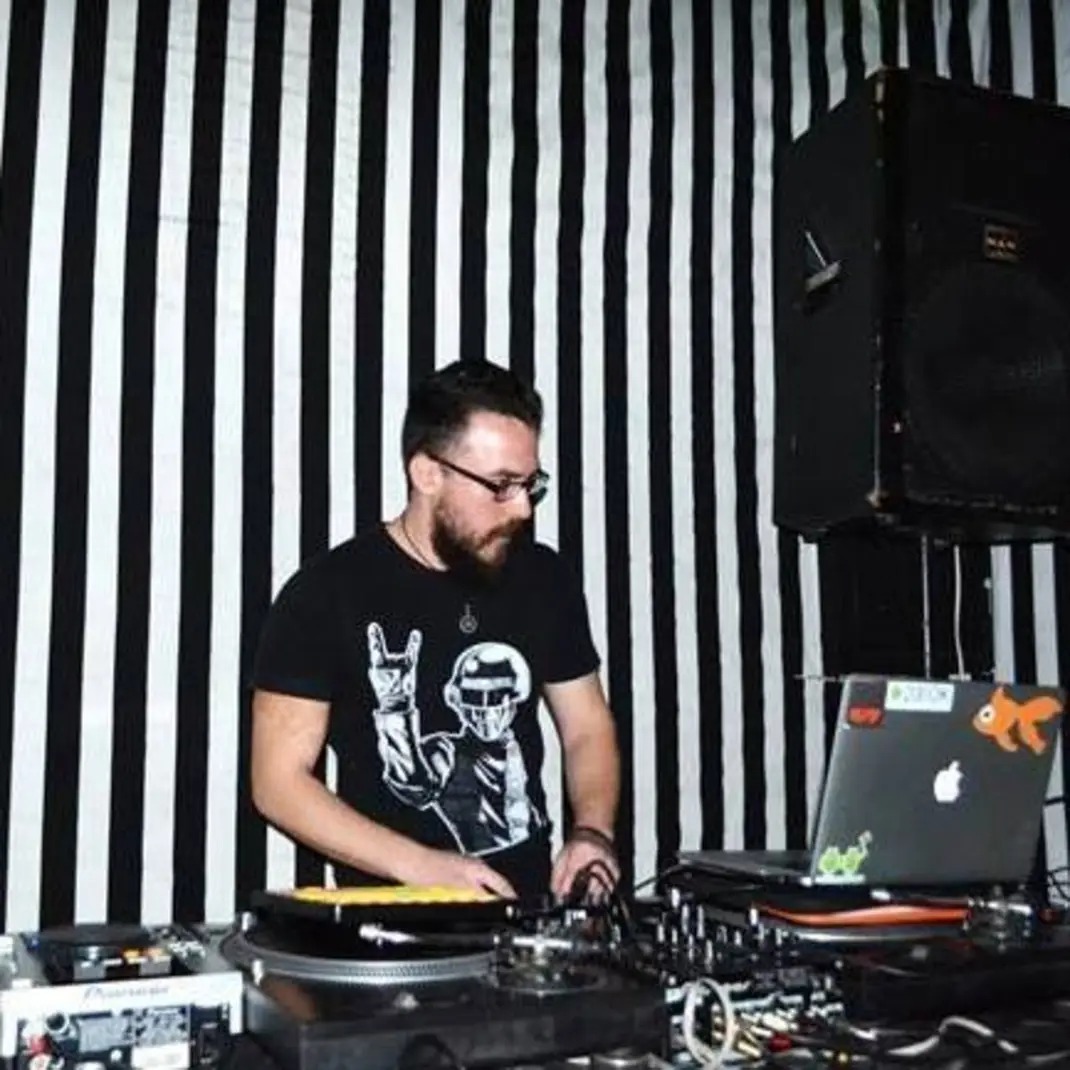 Daniel DJing